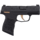 SIG SAUER P365 Rose Semi Auto Pistol with Manual Safety, 380 Auto, 3.1 in Barrel