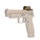 SIG SAUER Romeo M17 1x24mm Reflex Red Dot Sights, 2 MOA Red Dot Reticle, Coyote Tan, SORM1700