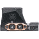 SIG SAUER Romeo-X ROSE Compact 1x24mm Red Dot Sight, 2 MOA Red Dot / 32 MOA Circle, Black/Rose Gold, SORX1208