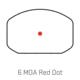 Sig Romeo 3XL 1x35mm Red Dot Sight, 6 MOA Dot Reticle, Aircraft Grade Aluminum, Black, SOR32004
