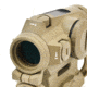 SIG SAUER Romeo4T Red Dot Sight, Ballistic Circle Dot, Solar, 0.5 MOA Adjustable, Side Battery, Hex Bolt Mount, Spacer, Flat Dark Earth, Medium, SOR43131