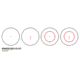 SIG SAUER ROMEO5 GEN II Elite, Red Dot, 1X20mm, Quad Ballistic Circle Dot 2.0 Reticle, 2 MOA Dot with 65 MOA Circle and Ballistic Holdover Points, Includes 1.93 High Mount, Fits Picatinny, Matte Finish, Black