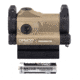 SIG SAUER OPMOD ROMEO7S Compact Red Dot Sight, 1x22mm, 2 MOA Red Dot, 0.5 MOA Adj, M1913, FDE, SOR75021