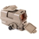 Image of SIG SAUER Romeo8T Red Dot Sight, Ballistic Circle Dot, 1x38 mm, 0.5 MOA ADJ, CR123A, Hex Bolt Mount, Shroud, FDE, SOR81003
