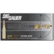 SIG SAUER SIG Match Grade Rifle Ammo 6mm Creedmoor 107 grain Open Tip Match Brass Cased Centerfire Rifle Ammo, 200 Round