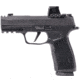 SIG SAUER P365X Macro Comp Semi Auto Pistol, 9mm Luger, 3.1 in Barrel, ROMEO-X COMPACT w/ XRAY3 Day/Night Sights, Polymer Black Frame, Polymer Grip, 2-Mag, 17 Round Capacity, 365XCA-9-COMP-RXX
