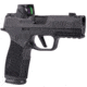 SIG SAUER P365X Macro Comp Semi Auto Pistol, 9mm Luger, 3.1 in Barrel, ROMEO-X COMPACT w/ XRAY3 Day/Night Sights, Polymer Black Frame, Polymer Grip, 2-Mag, 17 Round Capacity, 365XCA-9-COMP-RXX