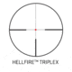 SIG SAUER Tango6 34mm Tube 3-18x44mm Tactical Rifle Scope w/Triplex Illuminated Fiber Dot Reticle, Graphite SOT63003