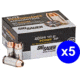 SIG SAUER V-Crown Ammo .40 S&amp;W 165 grain Jacketed Hollow Point Brass Cased Centerfire Pistol Ammo