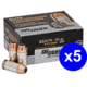 SIG SAUER V-Crown Ammo .45 ACP 185 grain Jacketed Hollow Point Brass Cased Centerfire Pistol Ammo