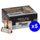 SIG SAUER V-Crown Ammo .45 ACP 185 grain Jacketed Hollow Point Brass Cased Centerfire Pistol Ammo
