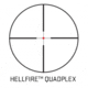 SIG SAUER Whiskey 3 Scope, 4-12X50mm, 1 in, SFP, Hellfire Quadplex Illuminated Reticle, 0.25 MOA Adjustable, Black, SOW34205