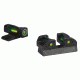 SIG SAUER X-RAY1 Enhanced Day Sight Set, No 8 Green Front, No 8 Green Rear, No 8 Black Rear, Round Notch SOX11013