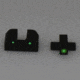 SIG SAUER X-Ray3 Pistol Sight Set, Number 6 Green Front, Number 8 Rear, square notch SOX10001