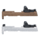 Sig Sauer XSeries 3.6in Slide Assemblies, Coyote Tan, White