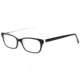 Sightline Skyler Single Vision Prescription Eyeglasses, Black Frame, SLPSKYBK100SV
