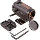 SightMark 1x-28mm MTS-Mini Solar Red Dot, Red, 3 MOA Dot, 1 MOA, Black, SM26041