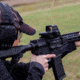 SightMark Ultra Shot R-Spec 1x 33x24 mm Reflex Red Dot Sight, 5 MOA dot, 3 MOA dot with 50 MOA circle, 3 MOA dot with 50 MOA crossshair, 3 MOA dot with 30 MOA circle/crosshair (subtensions total 50 MOA), Black, SM26039