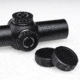 Sightron S6 Rifle Scope, 1-6x24mm, 30mm Tube, First Focal Plane, LRT IR Reticle, Matte Black, Small, 66001