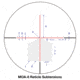 Sightron S6 Rifle Scope, 5-30x56mm, 34mm Tube, First Focal Plane, IR MOA-8 Reticle, Satin Black, Small, 66004