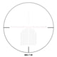 Sightron S6 Rifle Scope, 5-30x56mm, 34mm Tube, First Focal Plane, MH-7 IR Reticle, Satin Black, Small, 66003