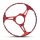 Sightron Magnetic Side Focus Wheel, 145 mm, Red, 71003