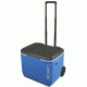 Coleman Signature 60 Quart Performance Wheeled Cooler, 5883, Blue / White / Dark Gray, Holds 94 Cans 3000001996