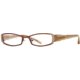 Calligraphy Collections Rowling SESC ROWL00 Eyeglass Frames - Light Brown SESC ROWL005135 BNL
