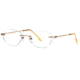 Calligraphy Collections Thinline SESC THIN00 Bifocal Prescription Eyeglasses - Gold SESC THIN005035 GO