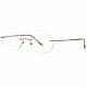 Calligraphy Collections Velocity SESC VELO00 Single Vision Prescription Eyewear - Brown SESC VELO005440 BN
