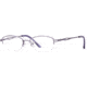 Calligraphy Collections Wilder SESC WILR00 Single Vision Prescription Eyewear - Purple SESC WILR004835 PU