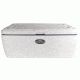 Coleman Signature OffShore Pro Series 150 Quart Marine Cooler W/ DIviders, Dry Storage Tray , 5250, White / Blue, Holds 223 Cans 3000003694