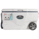Coleman Signature OffShore Pro Series 50 Quart Marine Wheeled Cooler, 6263, White / Blue, Holds 75 Cans 3000003700