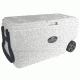 Coleman Signature Offshore Pro Series 82 QuartWheeled Marine Cooler, White / Blue, Holds 129 Cans 3000003696