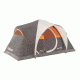 Coleman Signature Yarborough Pass 6-Person Fast Pitch Dome Tent W/ Rainfly, Gray / Orange, 12 x 7 ft 2000018247