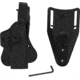 SigTac Retention Roto Paddle Holster, Level 3, Fits Glock 17, 22, 31, 34, 35 Black 110113