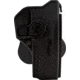 SigTac Retention Roto Paddle Holster, P250 Full Size, All Calibers, Black Polymer 110103