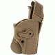 SigTac Retention Roto Paddle Holster, USP Compact 9/40, Level 3, Tan 110140, EDEMO1