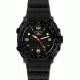 Silencer 44.5mm Black Steel Case, Black Rubber I Band