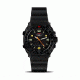 Silencer 44.5mm Black Steel Case, Black Rubber I Band