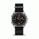 Silencer 44.5mm Silver Steel Case, Nylon Black Band