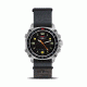 Silencer 44.5mm Silver Steel Case, Nylon Grey Band