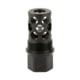 SilencerCo TOMD Compact Radial Muzzle Brake, 30 Caliber, Fits 1/2X28, Compatible with Thread Over Mounts, AC5232