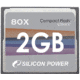 Silicon Power Compact Flash 80X Hi-Speed Memory Card - 512MB / 1GB / 2GB / 4GB