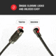 SILIPAC Twist Lock Cable Ring Uncoated