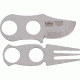 Simba Tec Card Cutlery Fixed Blade Knife,Skeletonized Handle SBT55552