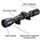 Simmons 22 MAG Rimfire Rifle Scope, 3-9x32mm, 1 inch Tube, Second Focal Plane, Truplex Reticle, Black w/ Rings, 511039, EDEMO8
