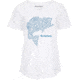 Simms Fishing Products Floral Bass T-Shirt - Women's, White, Small, 13537-100-20