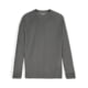 Simmsfishing Mens Strata 160 LS Baselayer Crew, Dark Grey Heather, XL, 14226-689-50