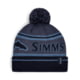 Simmsfishing Tip-Up Pom Beanie, Huckleberry, One Size, 13788-1163-00
